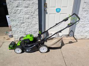 GREENWORKS PRO 21” 80 VOLT LITHIUM MAX ELECTRIC MOWER