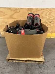 Gaylord Filled with Milwaukee M18 Backpack Vacuums (Tool Only)