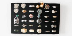 lot 14 image: Costume Jewelry Ring Lot of 36