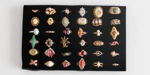 lot 13 image: Costume Jewelry Ring Lot of 36