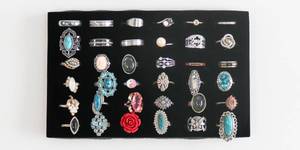 lot 11 image: Costume Jewelry Ring Lot of 36