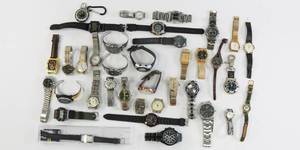lot 32 image: Vintage Mens Wristwatch Lot