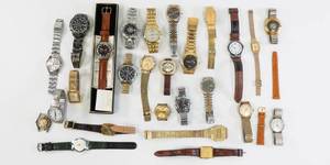 lot 30 image: Vintage Mens Wristwatch Lot