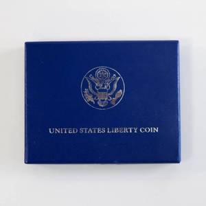 lot 17 image: 1986 US Liberty Half Dollar