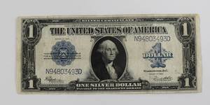 lot 11 image: 1923 US 1 Dollar Silver Certificate