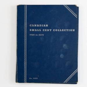 lot 36 image: Canadian Small Cent Collection 1920-1956