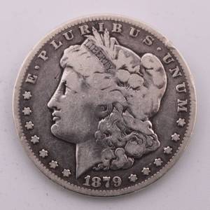 lot 48 image: 1879 Morgan Silver Dollar
