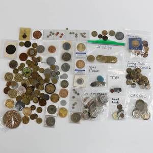 lot 63 image: Misc. Token Lot