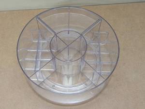 lot 90 image: 10 Inch - MakeupOffice Turntable Style Organizer