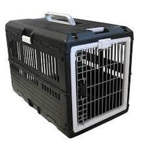 Mirapet Collapsible Pet Crate Bundle - Large - Black - Heavy Duty