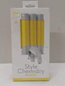 lot 47 image: Conair Style Chemistry Triple Barrel Hair Waver Attachment For Use With Style Chemistry Starter Kit Power Handle - 1