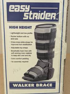 lot 103 image: Steplite Easy Strider Walker Brace High Height Md