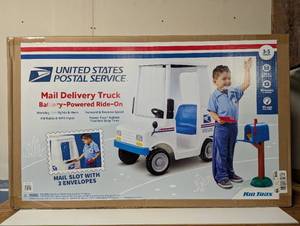 Flybar USPS Electric Ride-On Truck - NEW - With Mailbox