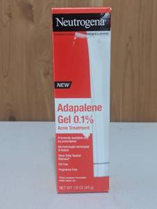 lot 179 image: Neutrogena Stubborn Acne Adapalene Gel with 0.1% Adapalene Acne Treatment - 1.6oz