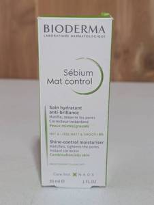 lot 182 image: Bioderma Sebium MAT Control Cream - 1 fl oz