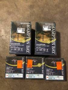 lot 8 image: Lot of Assorted Outdoor Patio Lighting Various Models and Conditions   Customer Returns See Pictures