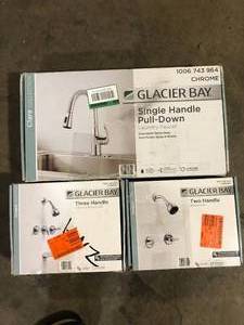 lot 35 image: Lot of Assorted Bathroom Faucets Various Models and Conditions  Customer Returns See Pictures