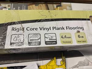 lot 3 image: 7 Boxes of Hickman Coast Pine Rigid Core Vinyl Plank Flooring