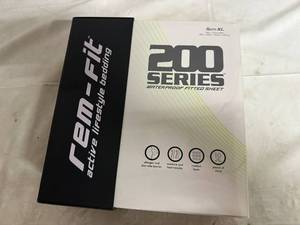 lot 86 image: Remfit 200 Series Waterproof Fitted Sheets - Twin XL