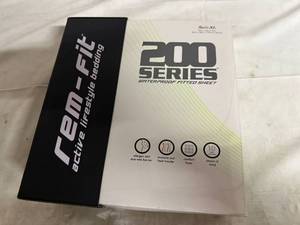 lot 88 image: Remfit 200 Series Waterproof Fitted Sheets - Twin XL