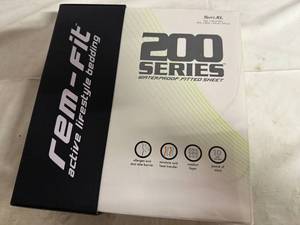 lot 89 image: Remfit 200 Series Waterproof Fitted Sheets - Twin XL