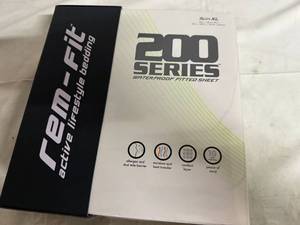 lot 90 image: Remfit 200 Series Waterproof Fitted Sheets - Twin XL