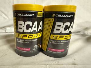 lot 92 image: 2 Cellucor BCAA Sport Hydration Mix - Cherry Limeade