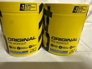 lot 99 image: 2 C4 Original Pre Workout - Icy Blue Razz