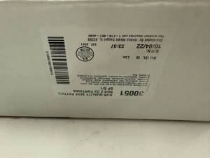 lot 22 image: H. 10lbs 503.2oz Hamburger Patties