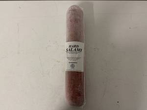 lot 31 image: G. 6.60lbs Hard Salami