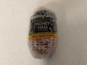 lot 38 image: L. 9.85lbs Smithfield Honey Ham
