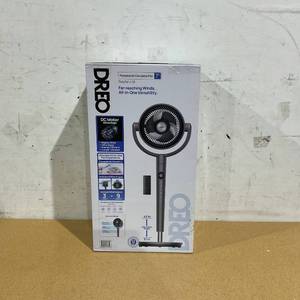 lot 355 image: Dreo Pedestal Fans for Home, 8 Speeds, 3 Modes, 120°120° Oscillating Quiet Fan for Bedroom