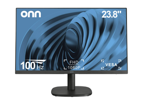 lot 103 image: Onn. 24 FHD 100Hz PC Monitor, Bezel-less, Adjustable Stand, HDMI