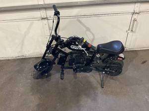 Gas Mini Chopper Bike, DB003 Model 49.4 CC 2-Stroke Dirt Bike with Rear Shock Absorber