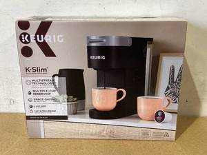 lot 624 image: Keurig K- Slim Single Serve K-Cup Pod Coffee Maker