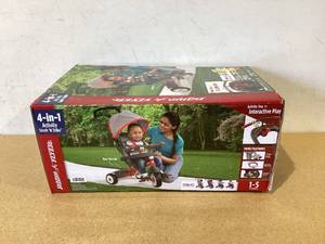 lot 627 image: Radio Flyer, 4-in-1 Stroll N Trike with Activity Tray