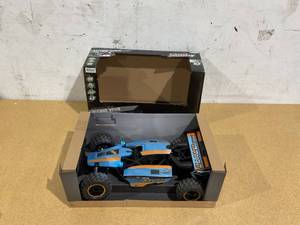 lot 428 image: Adventure Force (18) Baja Brute Battery Remote Control Ice Blue Buggy