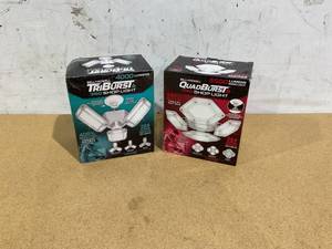 lot 444 image: LOT OF 2 BellHowell 360 Shop Light 4000 & 5500 Lumens