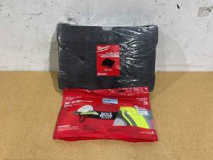 lot 457 image: LOT OF 2 Miscellaenous Milwaukee Visor and Foam Insert