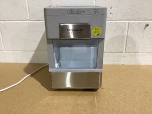 lot 511 image: Halted - Please contact affiliate - Frigidaire Gallery 44 lbs. Touchscreen Nugget Ice Maker - Stainless Steel Accent, EFIC256, Grey