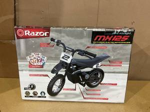 lot 70 image: Razor Dirt Rocket MX125 Electric-Powered Dirt Bike