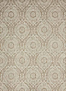 lot 152 image: Nicole Miller New York Patio Country Zoe Moroccan Damask IndoorOutdoor Area Rug