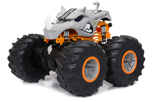 lot 400 image: New Bright (110) Hot Wheels Rhinomite Battery Radio Control Monster Truck with Vapor