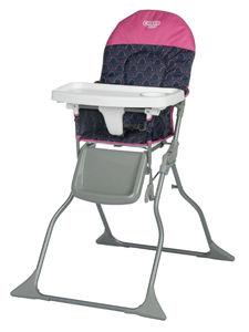 lot 433 image: Cosco Kids Simple Fold High Chair