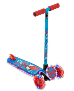 lot 497 image: Huffy Marvel Spidey & His Amazing Friends Light-Up Toddler Scooter, Ages 3