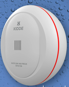 lot 612 image: 2PCS Kidde Battery Operated Smart Water Leak Detector & Freeze Alarm with Wi-Fi