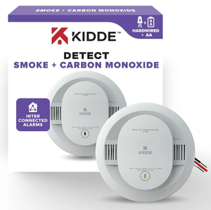 lot 613 image: Kidde Hardwired Combination Smoke & Carbon Monoxide Detector