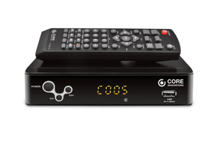 lot 450 image: Core Innovations CTCB105 Over the Air Digital TV Converter & DVR Box