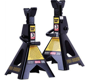 lot 461 image: Torin Black Jack 3 Ton Jack Stands, Black