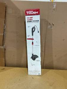 lot 186 image: Hyper Tough 4.6-Amp 13in Electric String Trimmer
